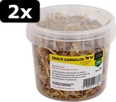 2x UTOPIA GEDROOGDE SNACKGARNALEN 70GR