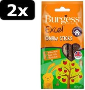 2x EXCEL GNAW STICKS 90GR