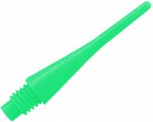 Longlife softtips (2BA) 25,3 / 6 mm groen 100 stuks