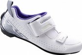 fietsschoenen TR5 Triatlon dames wit/blauw maat 43