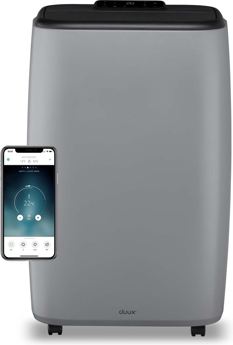 Duux North 9K BTU/u Silent - Smart Mobiele Airco met Verwarmingsfunctie -  Mobiele... | bol.com