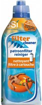 zwembadreinigingsmiddel Filtercleaner 1 liter blauw/oranje