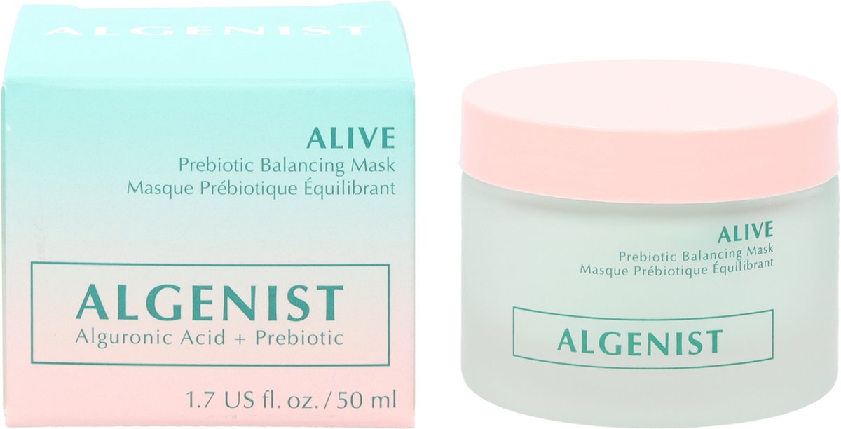 gezichtsmasker Alive Prebiotic Balancing 50 ml groen