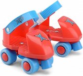 rolschaatsen Infant Trainer junior rood/blauw maat 21/27