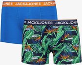Jack & Jones heren boxershorts 2-pack - Blauw - Maat L