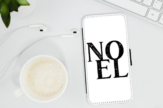 Étui pour téléphone iPhone 8 Bookcase - Noel - Noël - Fête - Avec poches - Étui portefeuille avec fermeture magnétique