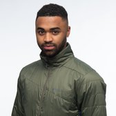 Rabot V2 Insulated Hybrid Jacket - Green Mud/Orion Blue