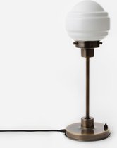 Art Deco Trade - Slanke Tafellamp Polkadot 20's Brons