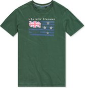 NZA New Zealand Auckland Korte mouw T-shirt - 22BN725 Hoffmans MidGroen (Maat: XL)