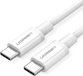 UGREEN USB-C naar USB-C Kabel 60W / 3A Data en Oplaadkabel 1.5M Wit