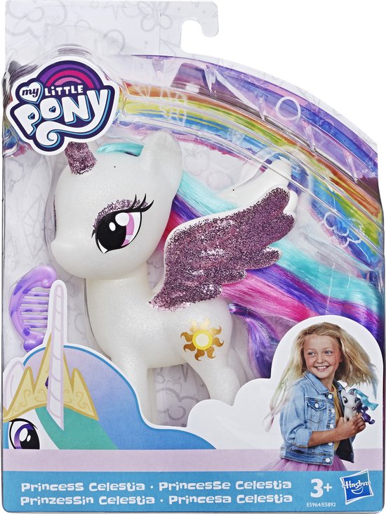 Hasbro My Little Pony Figur - 8 Cm, Je Nach Verfügbarkeit (Pegasus, Einhorn, Landpony)