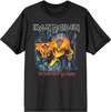 Iron Maiden - Number Of The Beast Eddie Panel Burst Heren T-shirt - S - Zwart