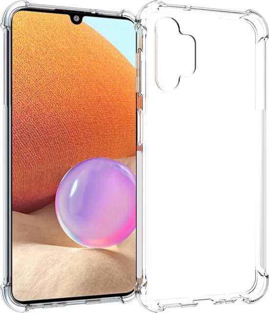 iMoshion Hoesje Geschikt voor Samsung Galaxy A13 (4G) Hoesje Siliconen - iMoshion Shockproof Case - Transparant