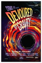 Devoured by Gravity (Galaxy of Horrors), NASA/JPL - Foto op Akoestisch paneel - 60 x 90 cm