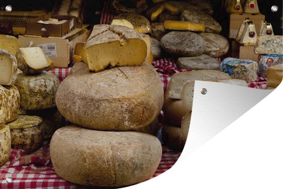 Affiche de jardin Cheese - Nappe - Français - 120x80 cm - Jardin