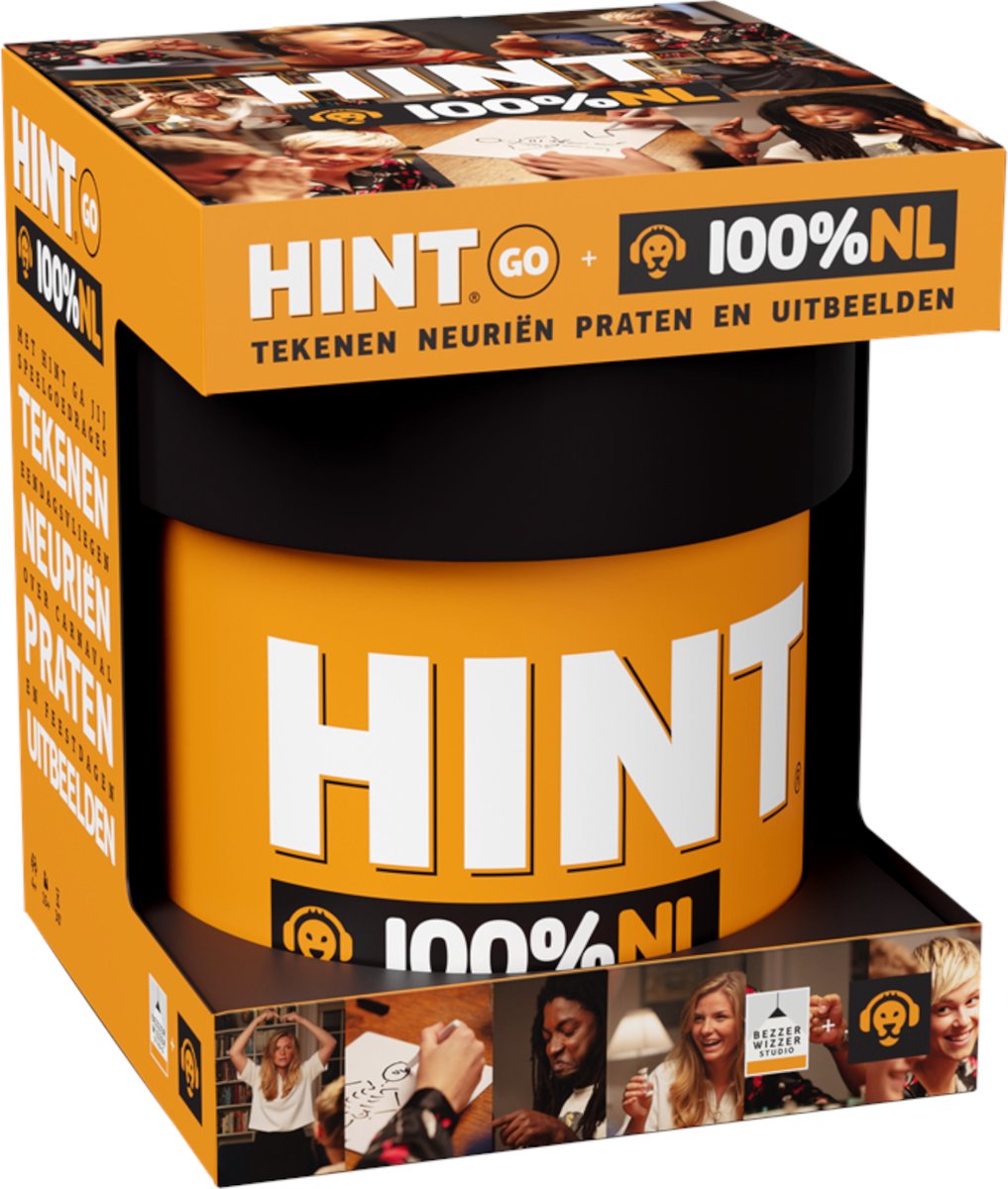HINT GO 100% NL - Bordspel