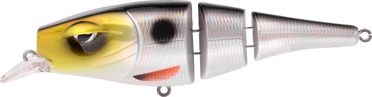 Spro Pikefighter Triple Jointed SL - 11 cm - UV silverfish