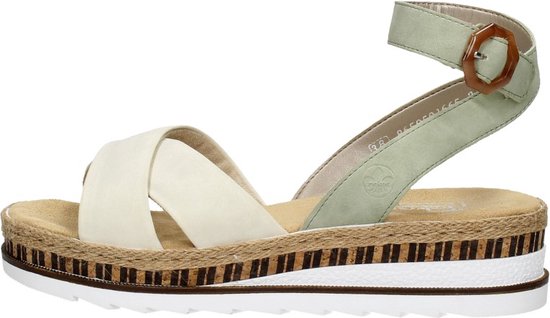 Sandales pour femmes Rieker beige - Taille 41 | bol.com