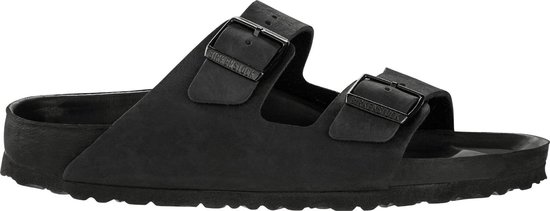 Birkenstock Arizona Exquisite Slippers Black Narrow-fit | Zwart | Leer |  Maat 38 | bol.com