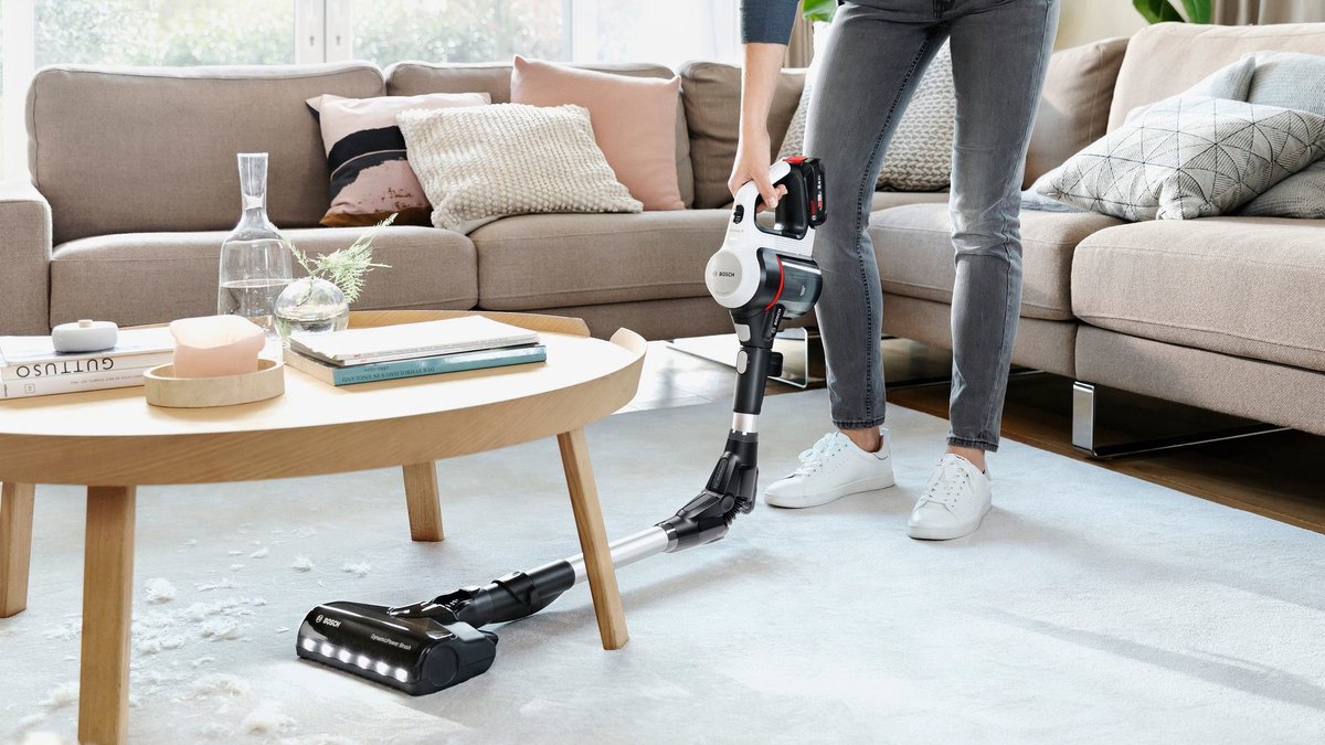 Bosch Unlimited 7 BSS711W - draadloze steelstofzuiger - zakloos - zwart – foto 4