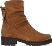 Gabor 092 Enkellaarsjes - Enkelboots met rits - Dames - Cognac - Maat 35