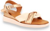 SCAPA  Dames Sandaal Rosegold/Wit ROSEGOLD 36