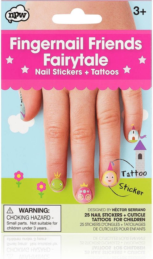 Stickers ongles enfants contes de fées | bol