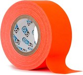 Pro paper tape mini rol 24mm x 9.2m neon oranje