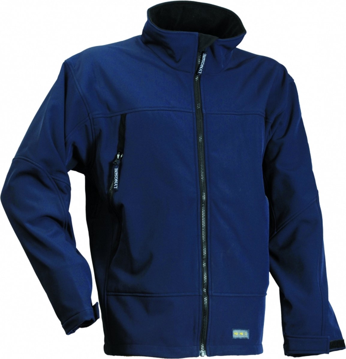 Lyngsøe Rainwear Softshell jas navy XL