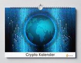 Crypto kalender XL 42 x 29.7 cm | Verjaardagskalender Crypto | Verjaardagskalender Volwassenen