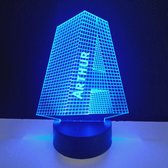 3D LED Lamp - Letter Met Naam - Arthur