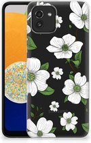 Trendy Telefoonhoesjes Samsung Galaxy A03 Smartphone hoesje Dogwood Flowers