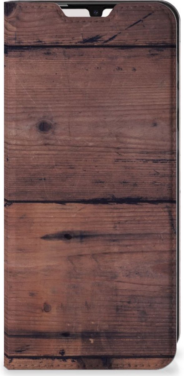 Samsung Galaxy A33 5G Book Wallet Case Old Wood
