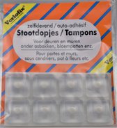 stootdopjes zelfklevend 18 mm rubber transparant 8 stuks