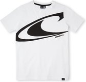 O'Neill T-Shirt Boys WAVE Snow White 152 - Snow White 100% Katoen Round Neck