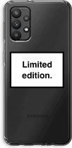 Case Company® - Samsung Galaxy A32 4G hoesje - Limited edition - Soft Cover Telefoonhoesje - Bescherming aan alle Kanten en Schermrand