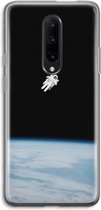 Case Company® - OnePlus 7 Pro hoesje - Alone in Space - Soft Cover Telefoonhoesje - Bescherming aan alle Kanten en Schermrand