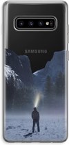 Case Company® - Samsung Galaxy S10 Plus hoesje - Wanderlust - Soft Cover Telefoonhoesje - Bescherming aan alle Kanten en Schermrand