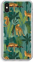 Case Company® - iPhone XS hoesje - Luipaard 2 - Soft Cover Telefoonhoesje - Bescherming aan alle Kanten en Schermrand