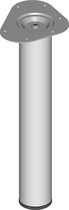 Bronea - Set à 4 stuks Tafelpoten rond metaal Ø 60 mm | Lengte & kleur naar keuze | Hoogte verstelbaar +/- 25 mm | Draagvermogen 75 kg | Meubelpoten voor salontafel, eettafel, keuk