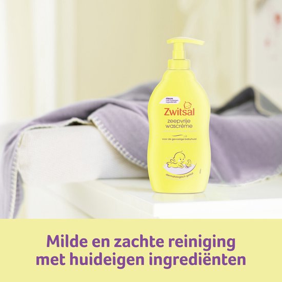 Zwitsal - Zeepvrije Wascreme - 6 x 400ml - Voordeelverpakking van Merkloos — afbeelding 3