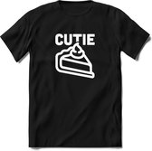 Cutiepie Cake - Valentijnsdag T-Shirt Heren / Dames - Perfect Valentijn Cadeau Mannen / Vrouwen - Grappige Liefdes en Exen Spreuken, Zinnen en Teksten.