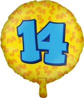 Paperdreams - Folieballon Happy Party 14 jaar (45 cm)