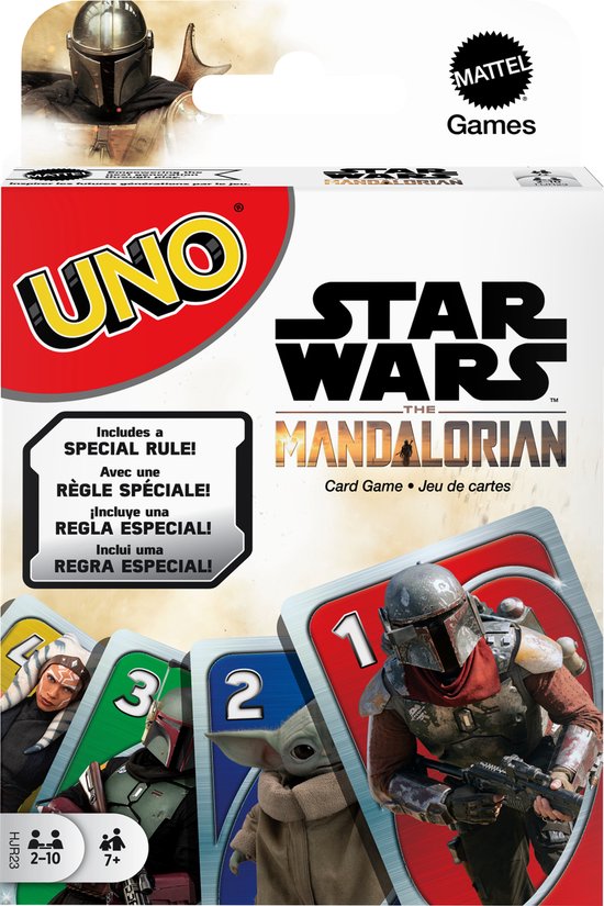 Gezelschapsspel: UNO Star Wars: The Mandalorian - Mattel Games - Kaartspel, uitgegeven door Mattel