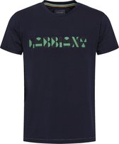 Gabbiano T-shirt T Shirt Met Siliconen Embossed Print 152587 Navy Mannen Maat - 3XL