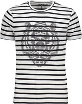 Antony Morato T-shirt Tokyo Mmks02109 Fa110077 White 1000 Mannen Maat - M