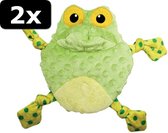 2x # POLKA CRINKLES FROG 23X27X3CM