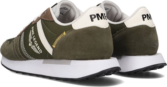 PME Legend Grummler sneakers groen Suede - Heren - Maat 44 | bol.com