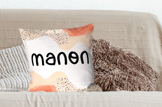 Coussins Coussins décoratifs - Oreillers Salon - 50x50 cm - Manon - Pastel - Fille