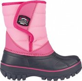 snowboots Mountain Kid meisjes grijs/roze maat 25/26